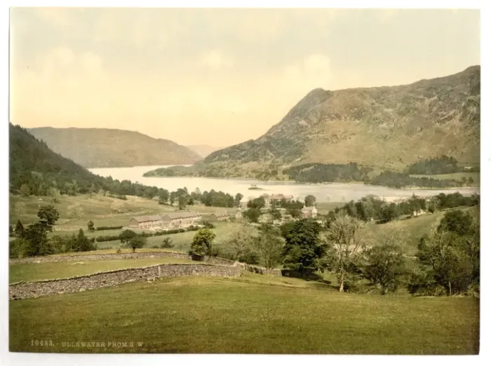 Framed Print : Ullswater, from S. W. Lake District, England Framed Print : Ullswater, from S. W. Lake District, England