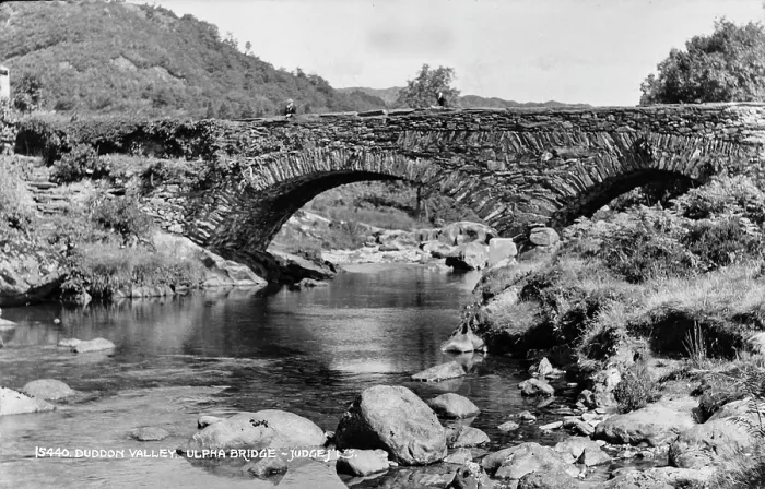 Framed Print : Ulpha Bridge in Duddon Valley Framed Print : Ulpha Bridge in Duddon Valley
