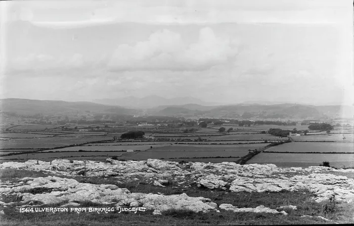 Framed Print : Ulverston from Birkrigg Framed Print : Ulverston from Birkrigg