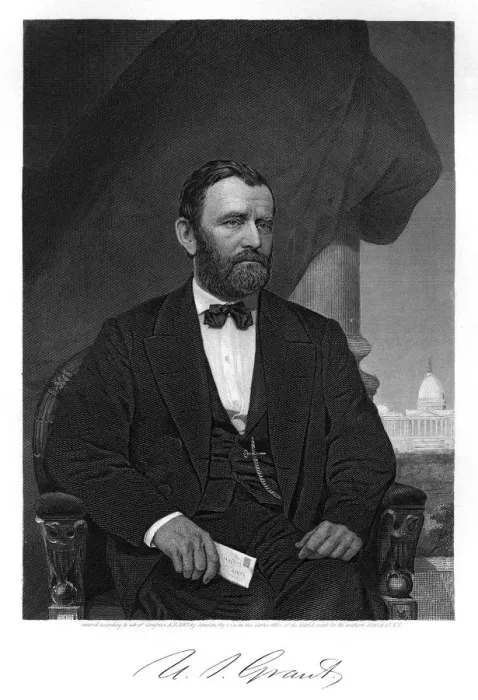 Framed Print : Ulysses Simpson Grant Framed Print : Ulysses Simpson Grant