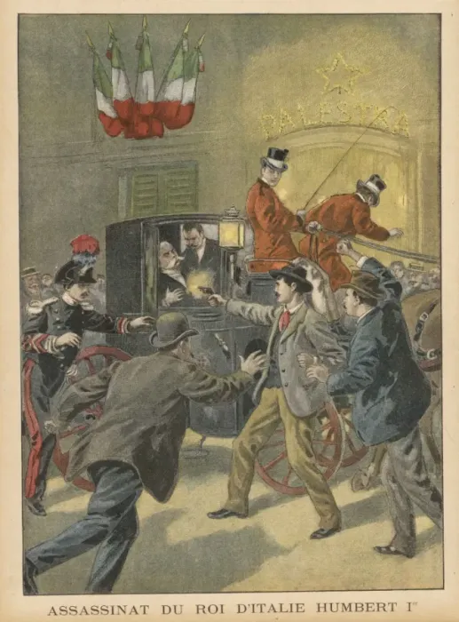 Framed Print : Umberto I Assassinated Framed Print : Umberto I Assassinated