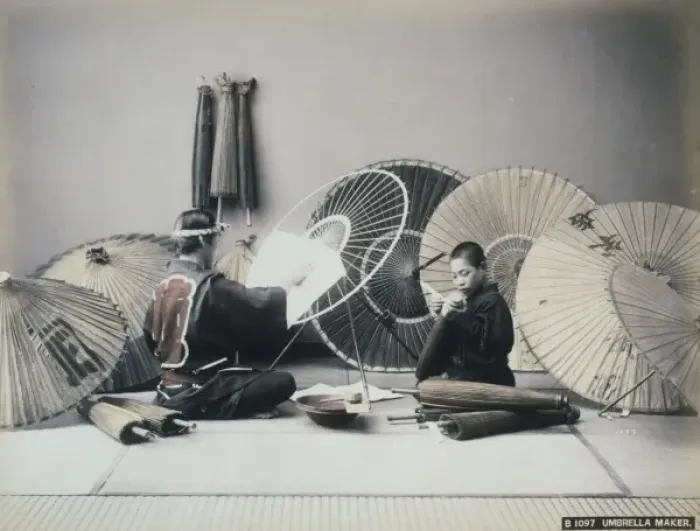 Framed Print : Umbrella maker Framed Print : Umbrella maker