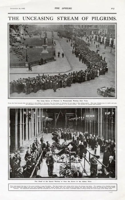Framed Print : Unceasing stream of pilgrims 1920 Framed Print : Unceasing stream of pilgrims 1920