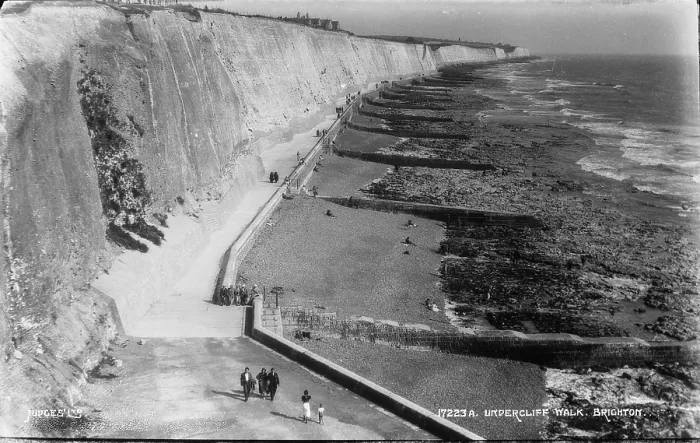 Framed Print : Undercliff Walk, Brighton Framed Print : Undercliff Walk, Brighton
