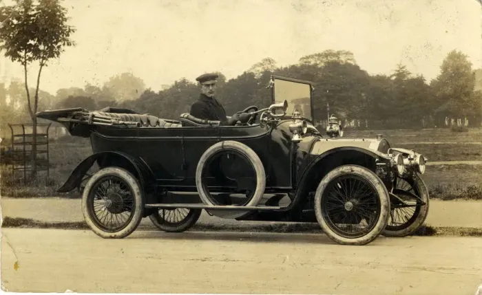 Framed Print : Unic Vintage Car Framed Print : Unic Vintage Car