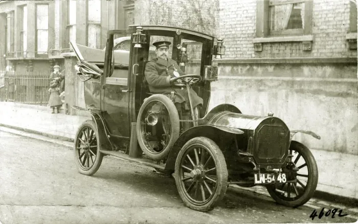 Framed Print : UNIC Vintage Car - Taxi Framed Print : UNIC Vintage Car - Taxi