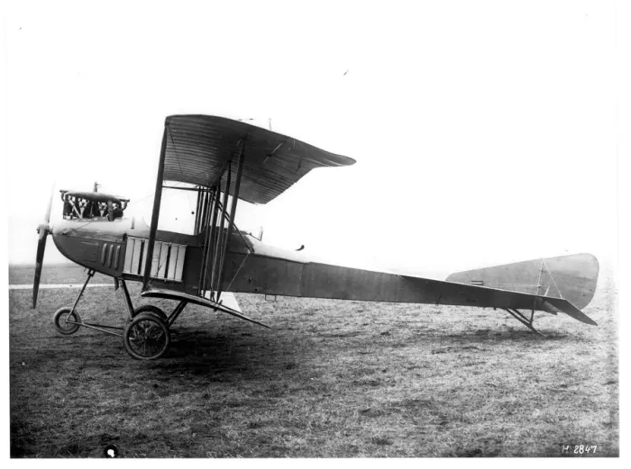 Framed Print : Unidentified biplane (Friedrichshafen?) Framed Print : Unidentified biplane (Friedrichshafen?)