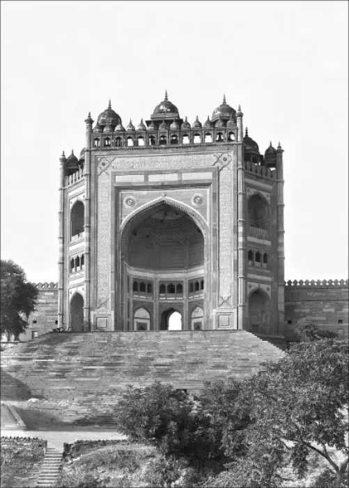 Framed Print : Unidentified building, India Framed Print : Unidentified building, India