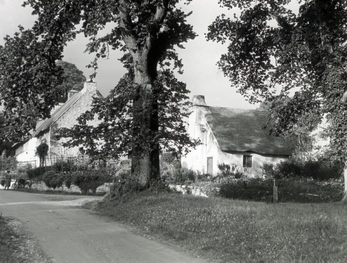 Framed Print : Unidentified Welsh village scene Framed Print : Unidentified Welsh village scene