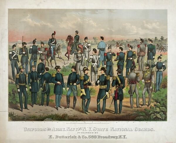 Uniforms of the Army, Navy and N. Y. State National Guards