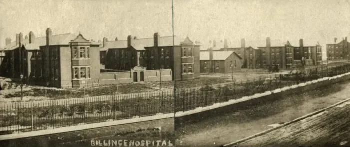 Framed Print : Union Infirmary, Wigan, Lancashire Framed Print : Union Infirmary, Wigan, Lancashire