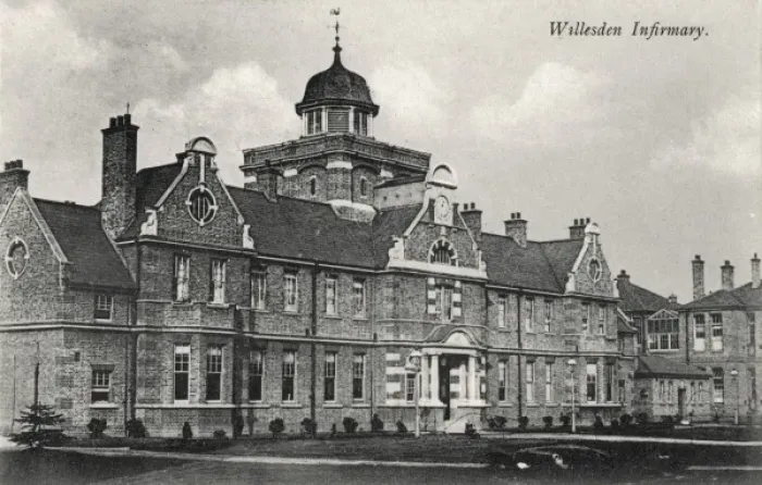 Framed Print : Union Infirmary, Willesden, north west London Framed Print : Union Infirmary, Willesden, north west London