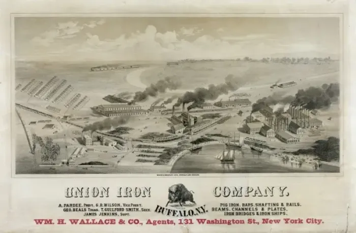 Framed Print : Union Iron Company Framed Print : Union Iron Company