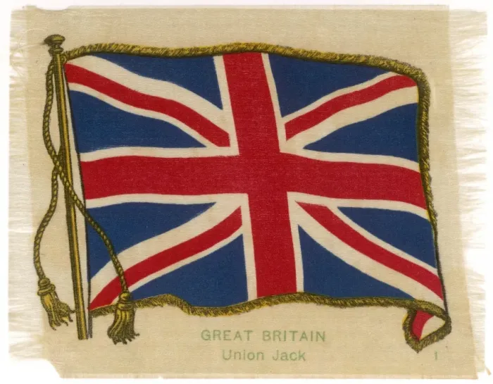 Framed Print : The Union Jack on Silk Framed Print : The Union Jack on Silk