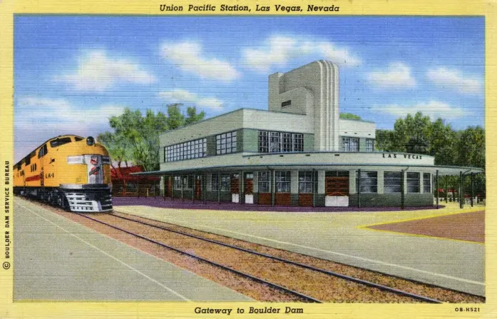 Framed Print : Union Pacific Station, Las Vegas, Nevada, USA Framed Print : Union Pacific Station, Las Vegas, Nevada, USA