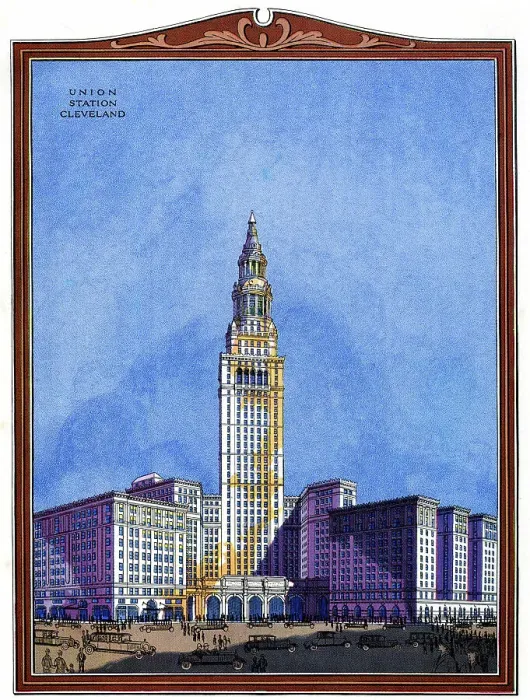 Framed Print : Union Railway Station, Cleveland, Ohio, USA Framed Print : Union Railway Station, Cleveland, Ohio, USA