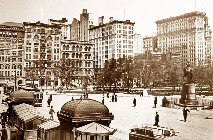 Framed Print : Union Square, New York, USA Framed Print : Union Square, New York, USA