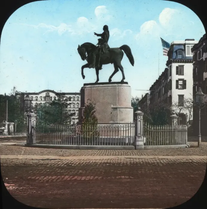 Framed Print : Union Square Park, New York - Statue of George Washington Framed Print : Union Square Park, New York - Statue of George Washington