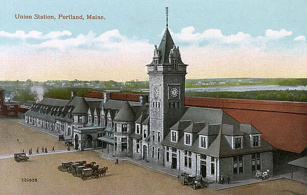 Union Station, Portland, Maine, USA