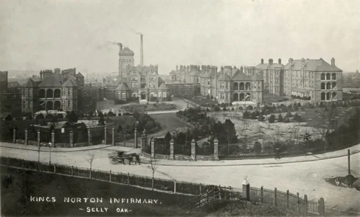 Framed Print : Union Workhouse Infirmary, Kings Norton, Worcestershire Framed Print : Union Workhouse Infirmary, Kings Norton, Worcestershire