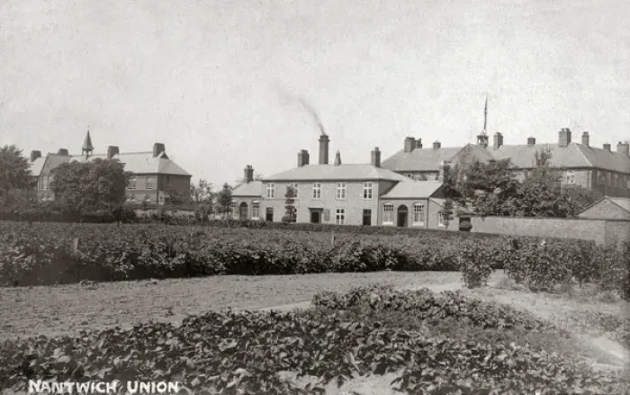 Framed Print : Union workhouse at Nantwich, Cheshire Framed Print : Union workhouse at Nantwich, Cheshire