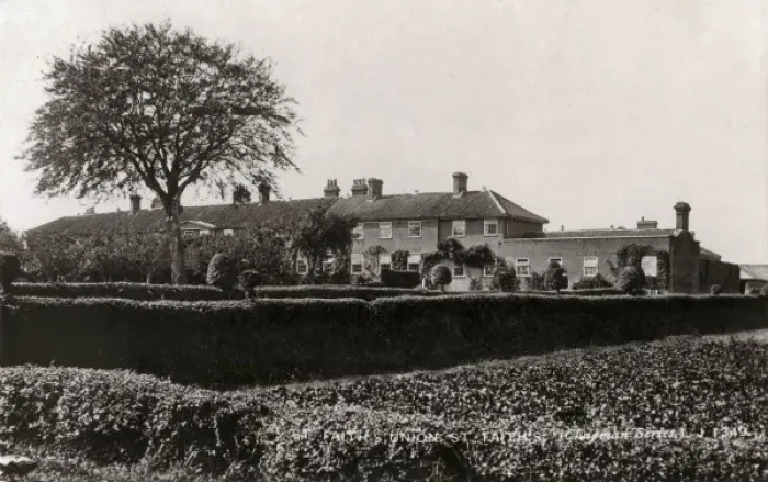 Framed Print : Union Workhouse, St Faiths, Norfolk Framed Print : Union Workhouse, St Faiths, Norfolk