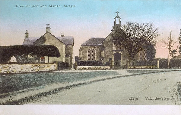 United Free Church and Manse, Meigle, Scotland