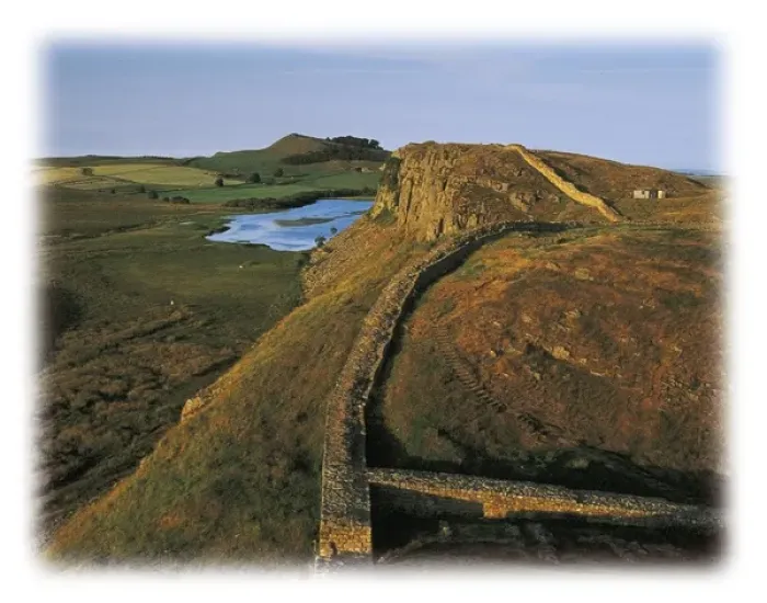 Framed Print : United Kingdom. England. North East England. Hadrian s Framed Print : United Kingdom. England. North East England. Hadrian s