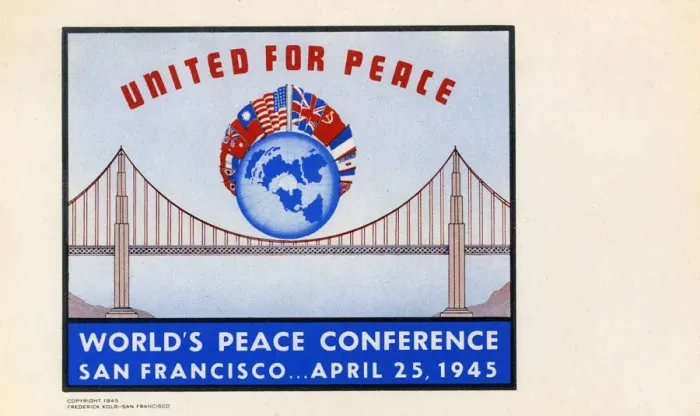 Framed Print : United for Peace - Worlds Peace Conference, San Francisco Framed Print : United for Peace - Worlds Peace Conference, San Francisco