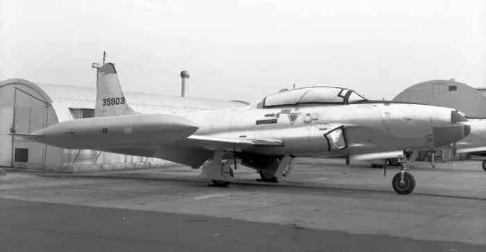 Framed Print : United States Air Force - Lockheed T-33A 53-5903 Framed Print : United States Air Force - Lockheed T-33A 53-5903