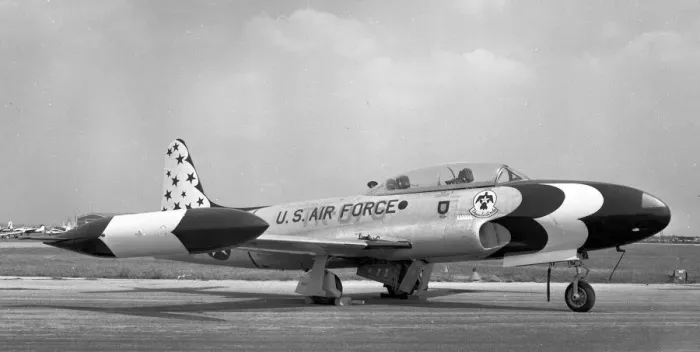 Framed Print : United States Air Force - Lockheed T-33A Shooting Star Framed Print : United States Air Force - Lockheed T-33A Shooting Star