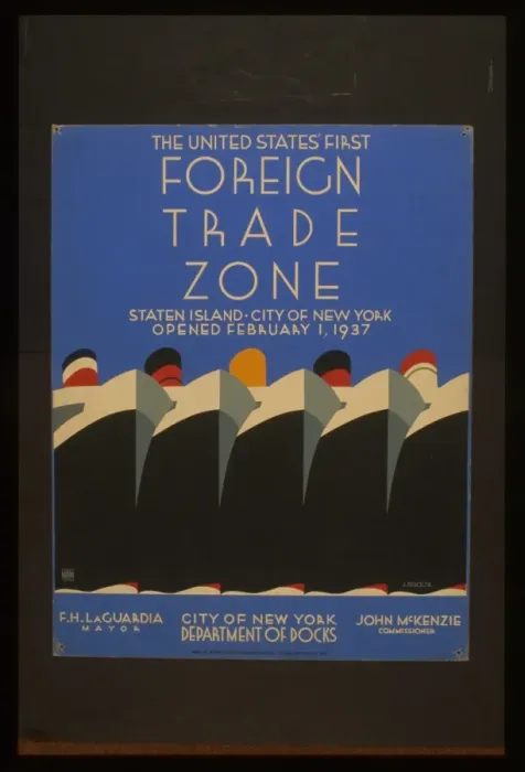 Framed Print : The United States first foreign trade zone Staten Island, C Framed Print : The United States first foreign trade zone Staten Island, C