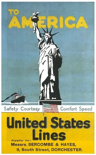 United States Lines poster