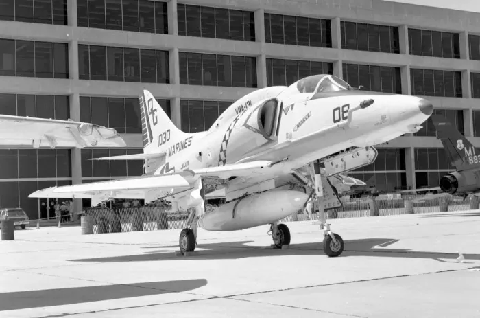 Framed Print : United States Marine Corps - McDonnell Douglas A-4E 151030 Framed Print : United States Marine Corps - McDonnell Douglas A-4E 151030