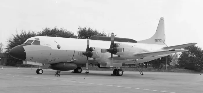 Framed Print : United States Navy - Lockheed EP-3E 150505 of VQ-2 Framed Print : United States Navy - Lockheed EP-3E 150505 of VQ-2