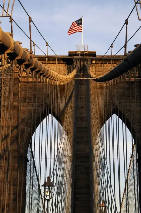 Framed Print : United States. New York. Brooklyn bridge Framed Print : United States. New York. Brooklyn bridge