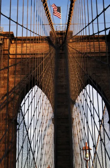 Framed Print : United States. New York. Brooklyn bridge Framed Print : United States. New York. Brooklyn bridge