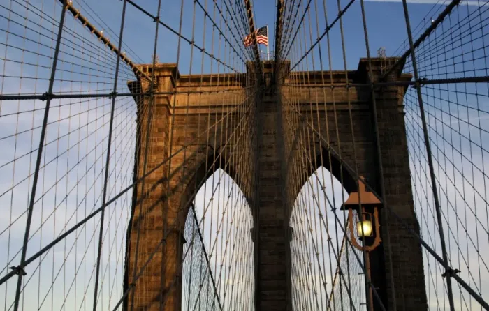 Framed Print : United States. New York. Brooklyn bridge Framed Print : United States. New York. Brooklyn bridge