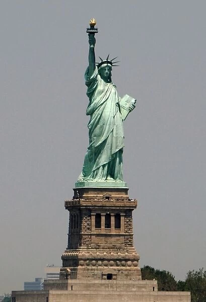 United States. New York. The Statue of Liberty