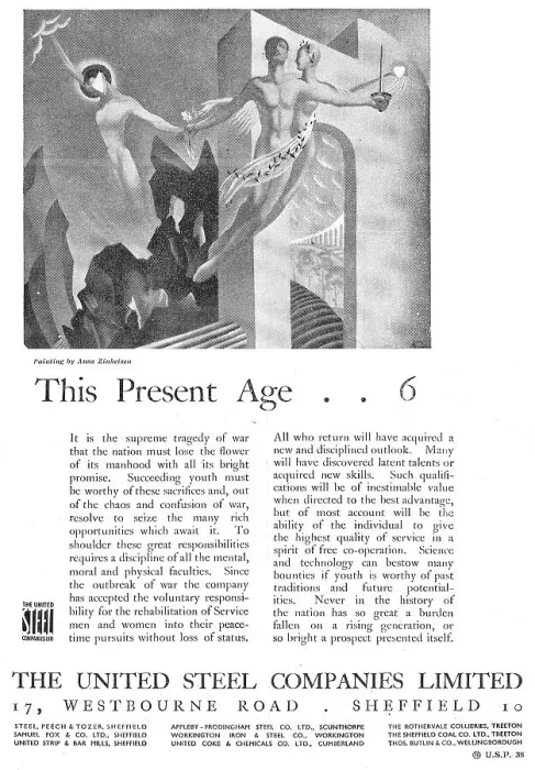 Framed Print : The United Steel Companies Framed Print : The United Steel Companies