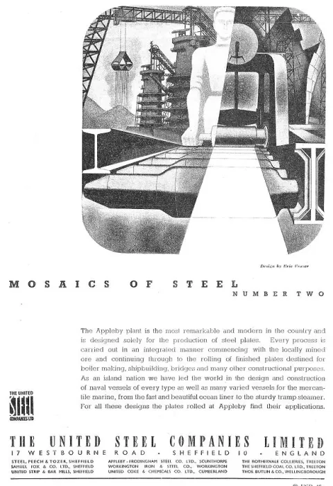 Framed Print : The United Steel Companies Framed Print : The United Steel Companies