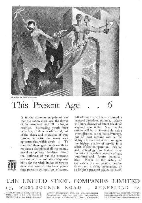 Framed Print : The United Steel Companies Framed Print : The United Steel Companies
