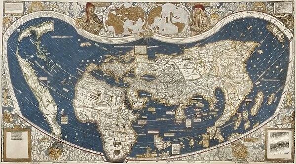 Universal Map, belonging to the work Cosmographiae