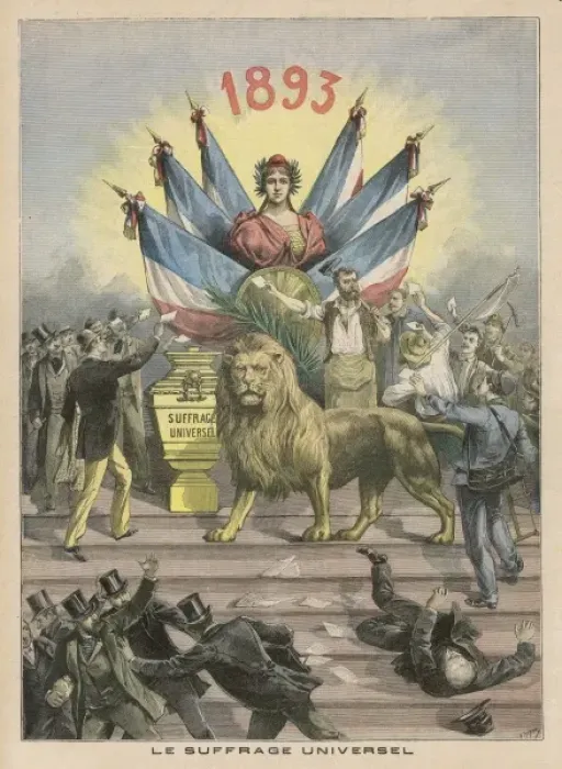 Framed Print : Universal Suffrage Framed Print : Universal Suffrage