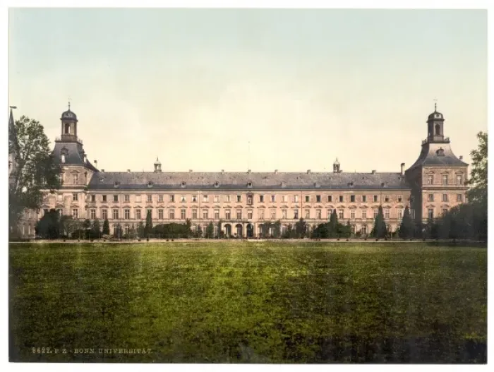 Framed Print : University, Bonn, the Rhine, Germany Framed Print : University, Bonn, the Rhine, Germany