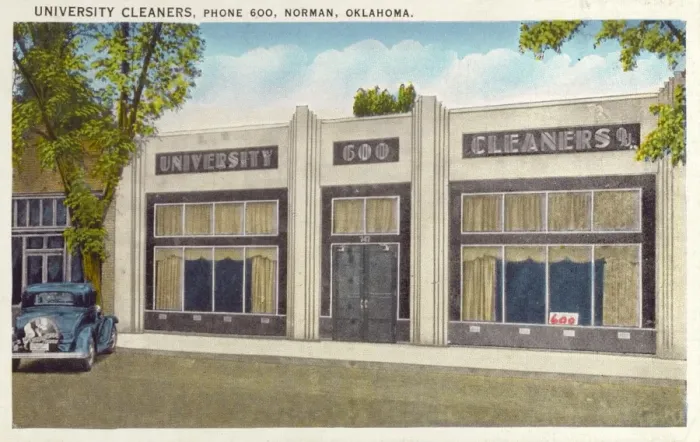 Framed Print : University Cleaners - Norman, Ohio Framed Print : University Cleaners - Norman, Ohio