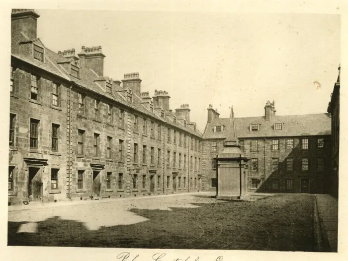 Framed Print : University of Glasgow - Professors Court looking East Framed Print : University of Glasgow - Professors Court looking East