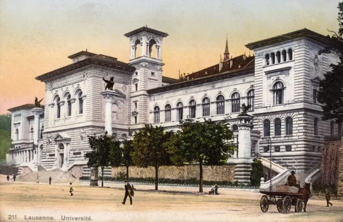Framed Print : University at Lausanne, Switzerland Framed Print : University at Lausanne, Switzerland