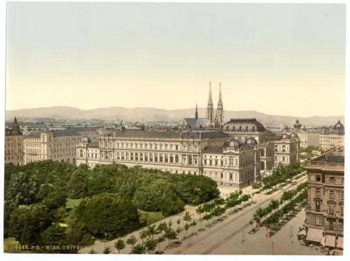 Framed Print : The University, Vienna, Austro-Hungary Framed Print : The University, Vienna, Austro-Hungary