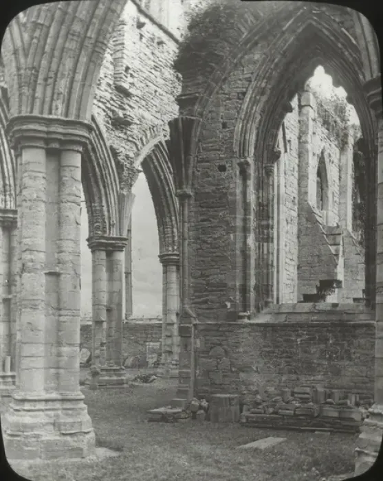Framed Print : Unknown Abbey Ruins - Gothic Arches (interior) Framed Print : Unknown Abbey Ruins - Gothic Arches (interior)